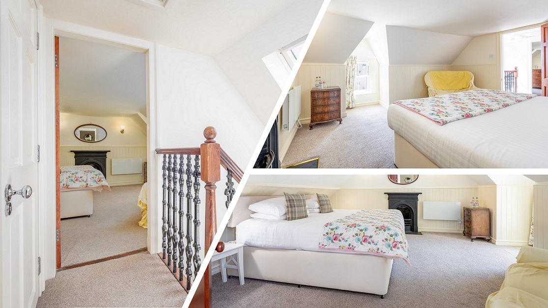 Cauldhame Stable Cottage stairs